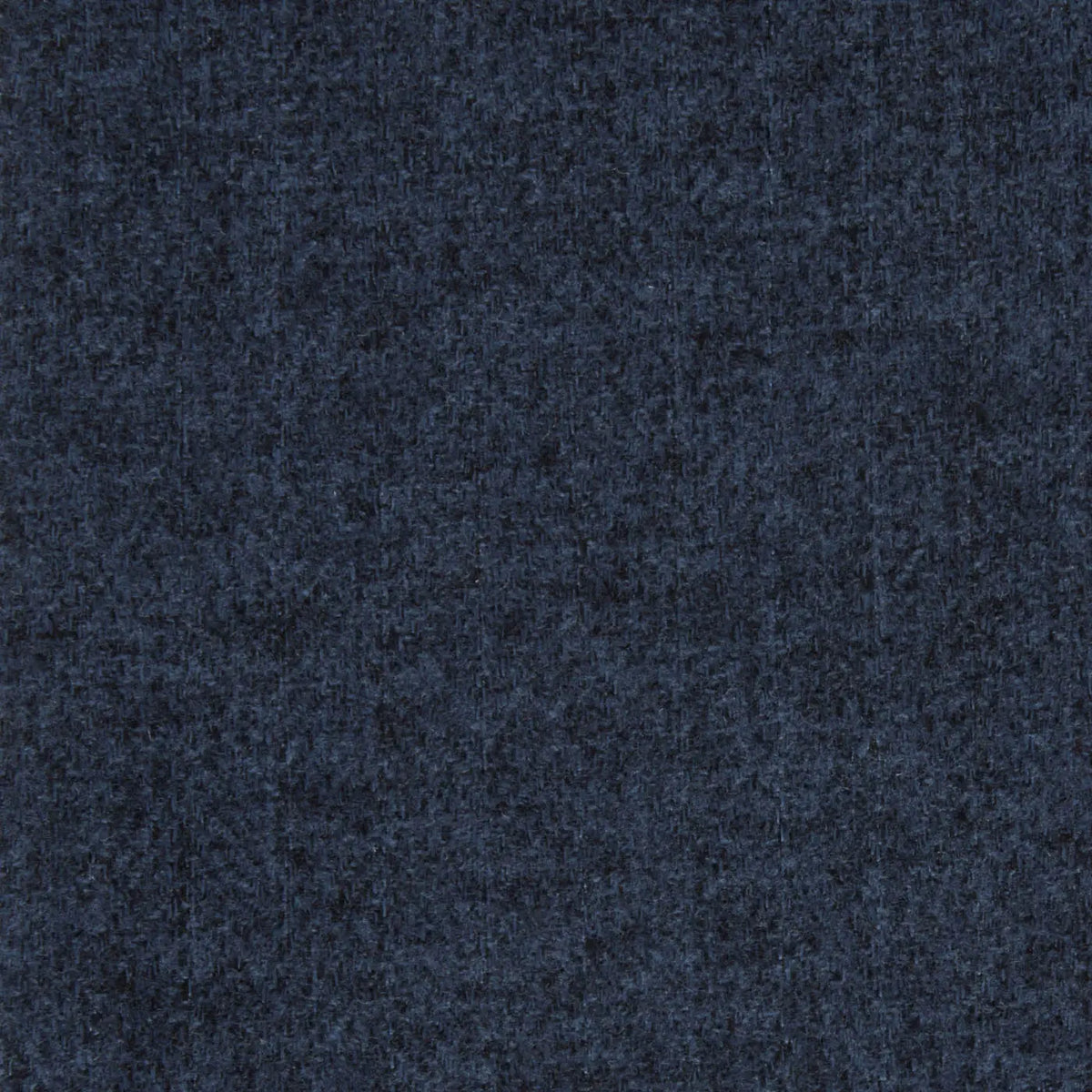 Indigo Blue Muted 2cm Herringbone Polyester Upholstery Yorkshire Fabric