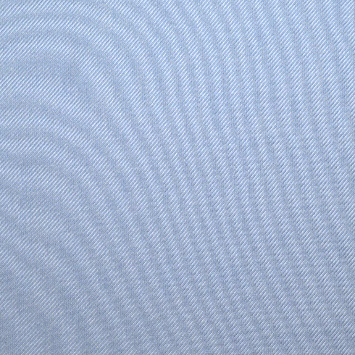 Light Blue Fine Twill Brushed Cotton Luxury Shirting