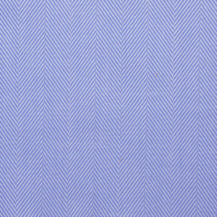Light Blue Herringbone Cotton Shirting