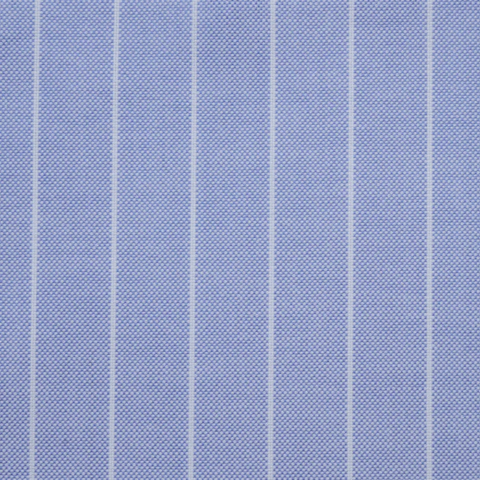 Light Blue Stripe Oxford Cotton Shirting