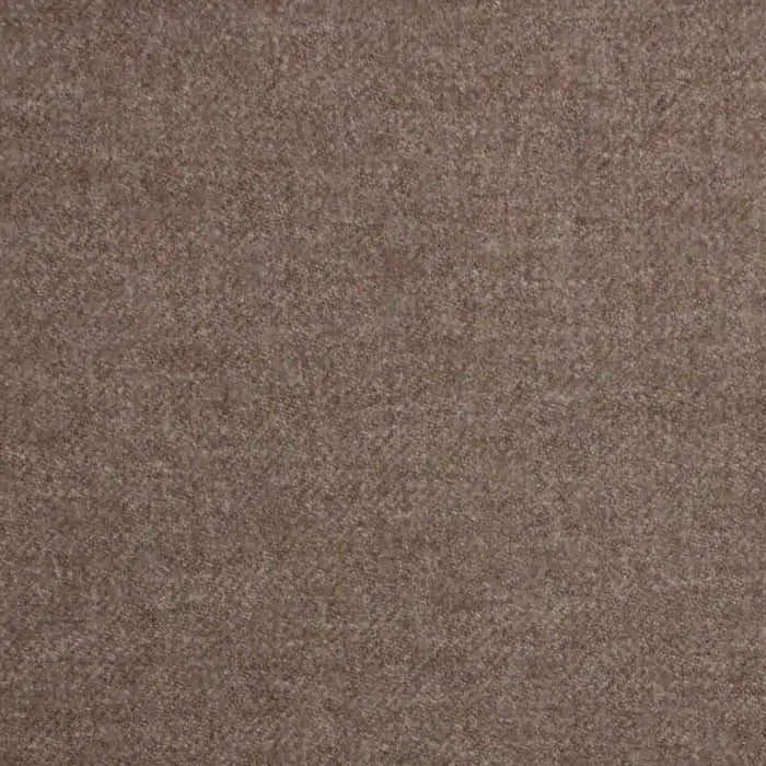 Light Brown Plain Twill Check All Wool Tweed