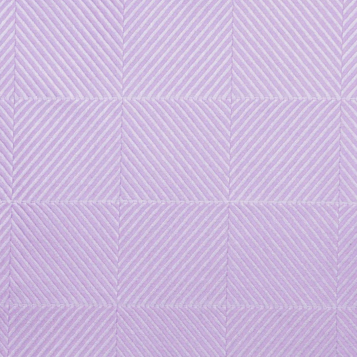 Lilac Herringbone Check Cotton Shirting