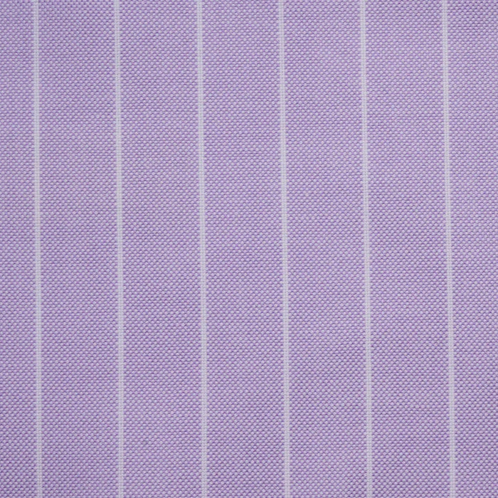 Lilac Stripe Oxford Cotton Shirting
