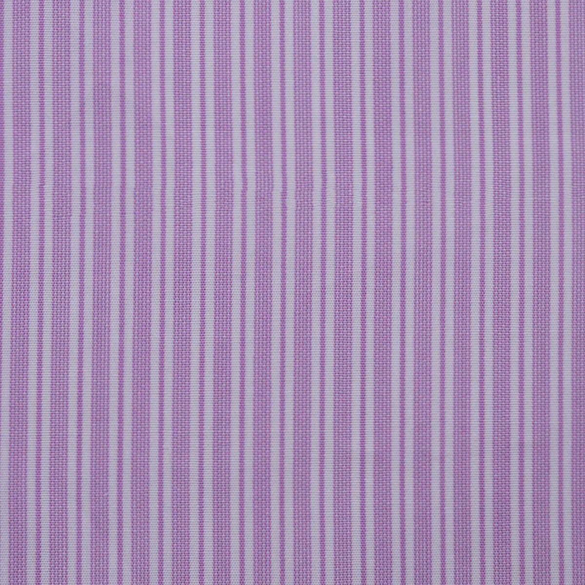 Lilac with White Stripe Cotton Shirting