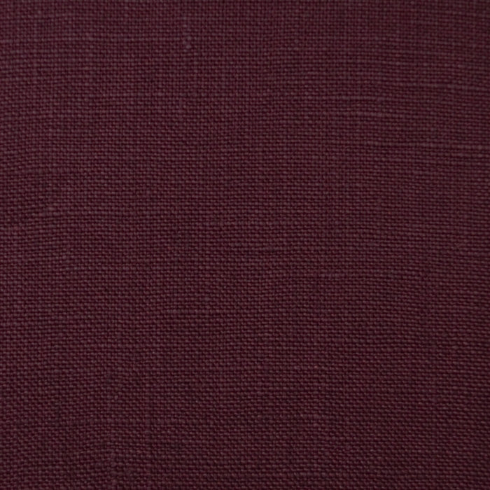 Maroon 100% Ultra Soft Crisp Finish Irish Linen