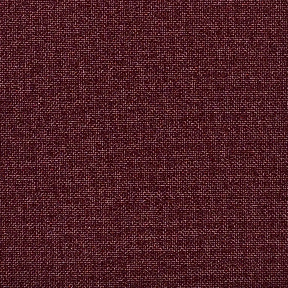 Maroon Plain Weave 100% Polyester Suiting