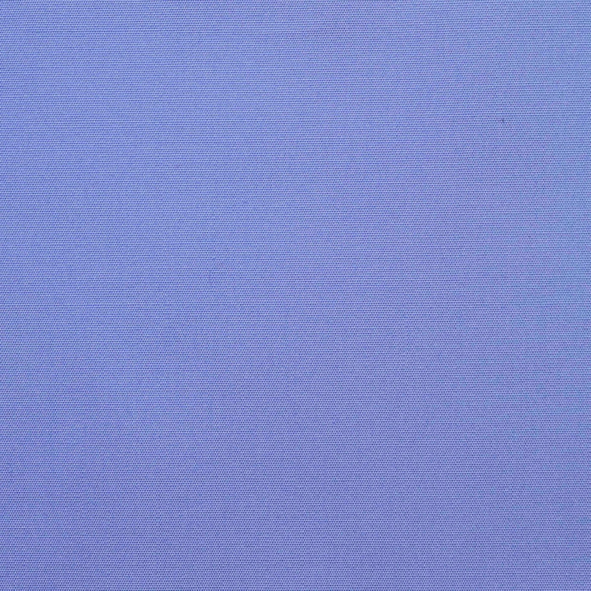 Medium Blue Plain Fine Poplin Cotton Shirting