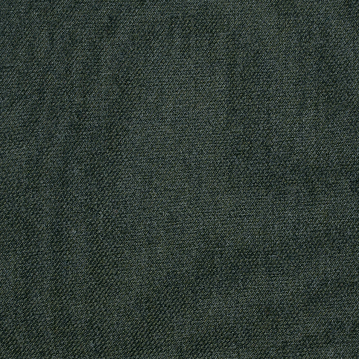Moss Green Fine Twill Brushed Cotton Luxury Shirting
