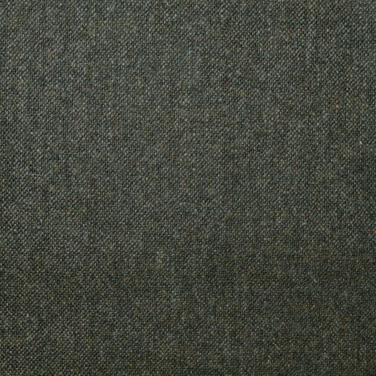 Moss Green and Brown Salt & Pepper All Wool Tweed - 2.00 Metres