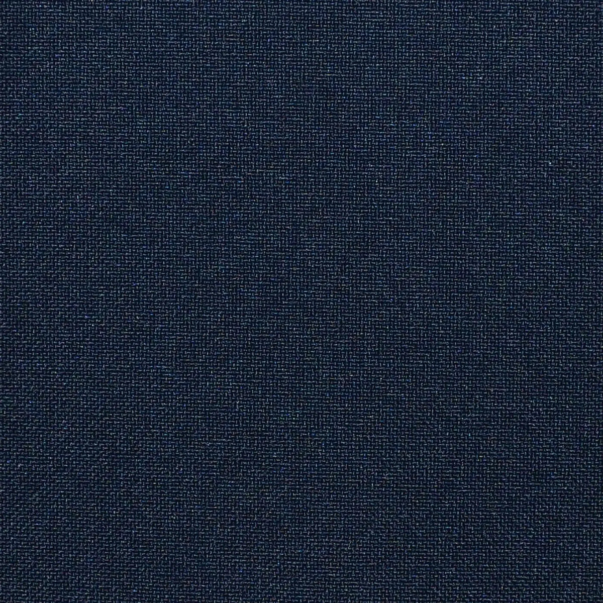 Navy Plain Weave 100% Polyester Suiting
