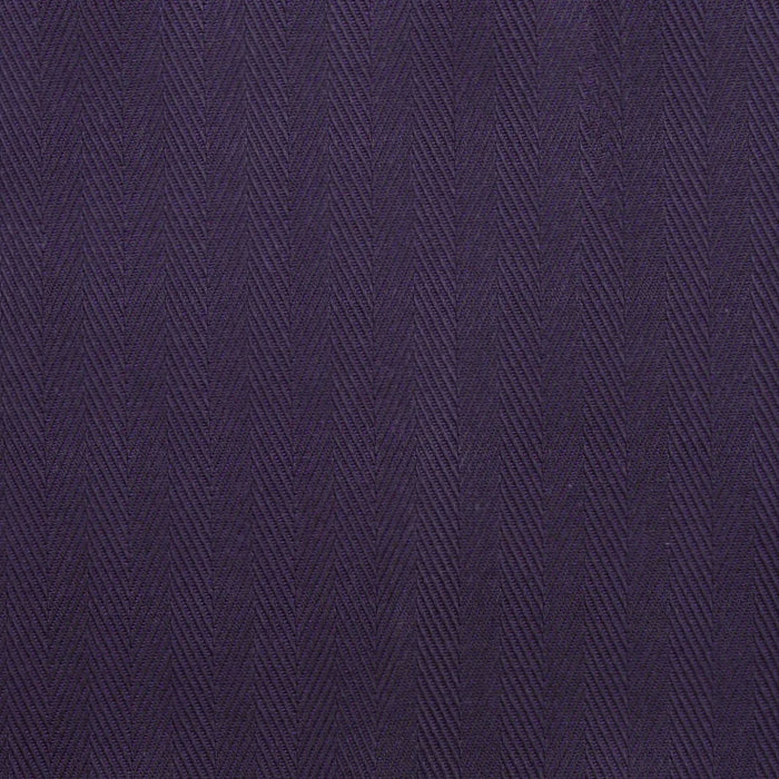 Navy/Purple Herringbone Cotton Shirting
