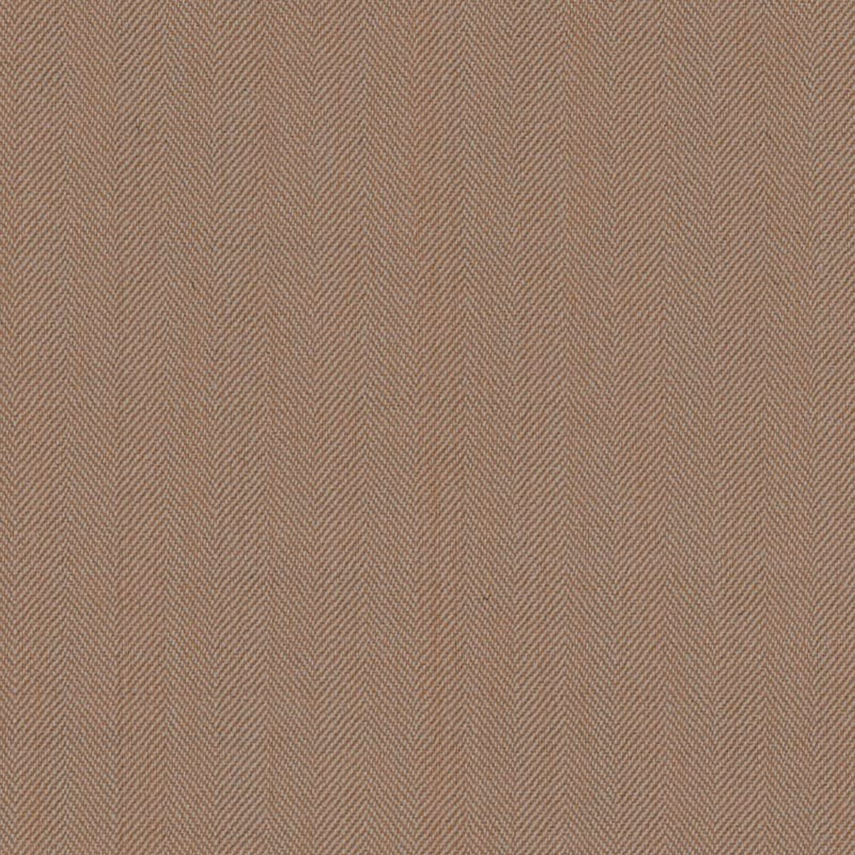 Peach Narrow Herringbone Super 100's Wool & Silk Solana Suiting By Holland & Sherry