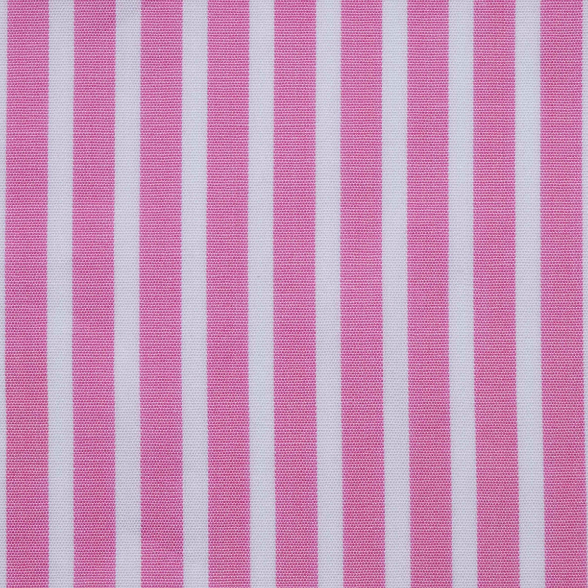 Pink and White Bold Stripe Cotton Shirting