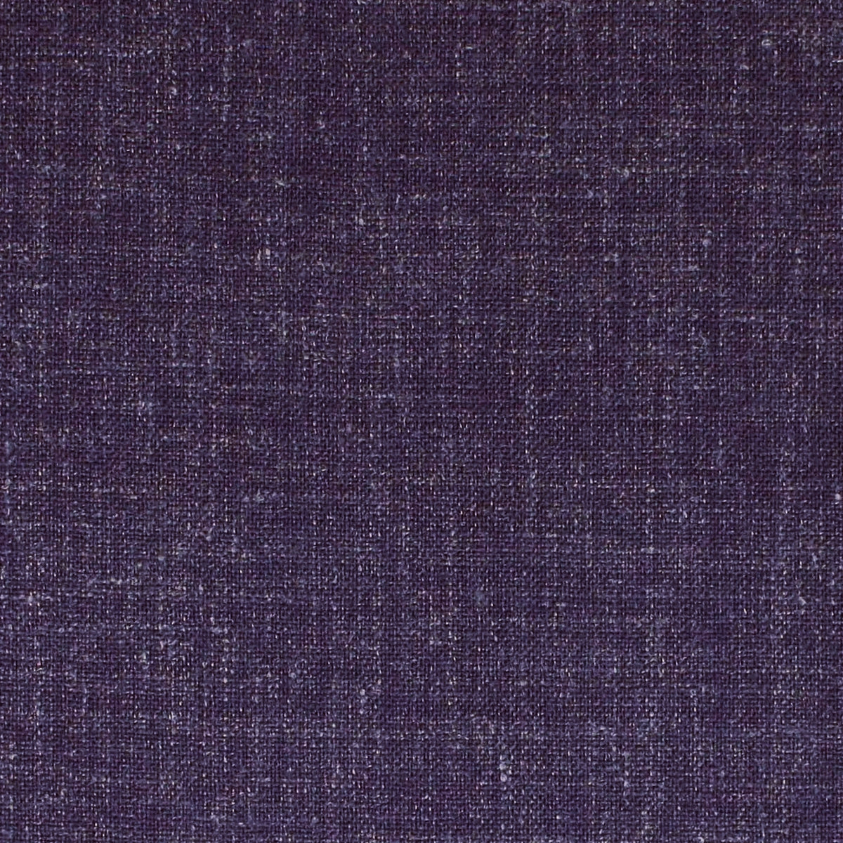 Purple Plain Weave Wool and Linen Suiting