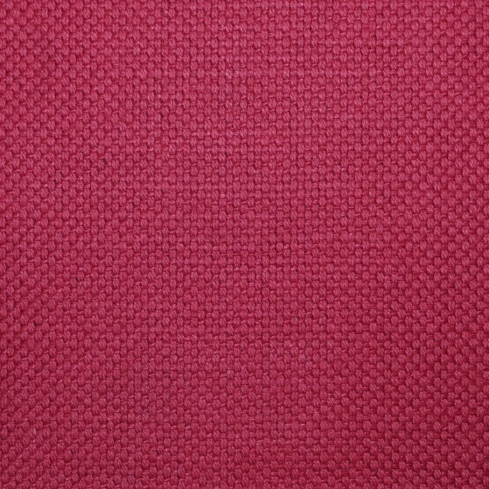 Red Heavy Plain Weave Cotton & Irish Linen

