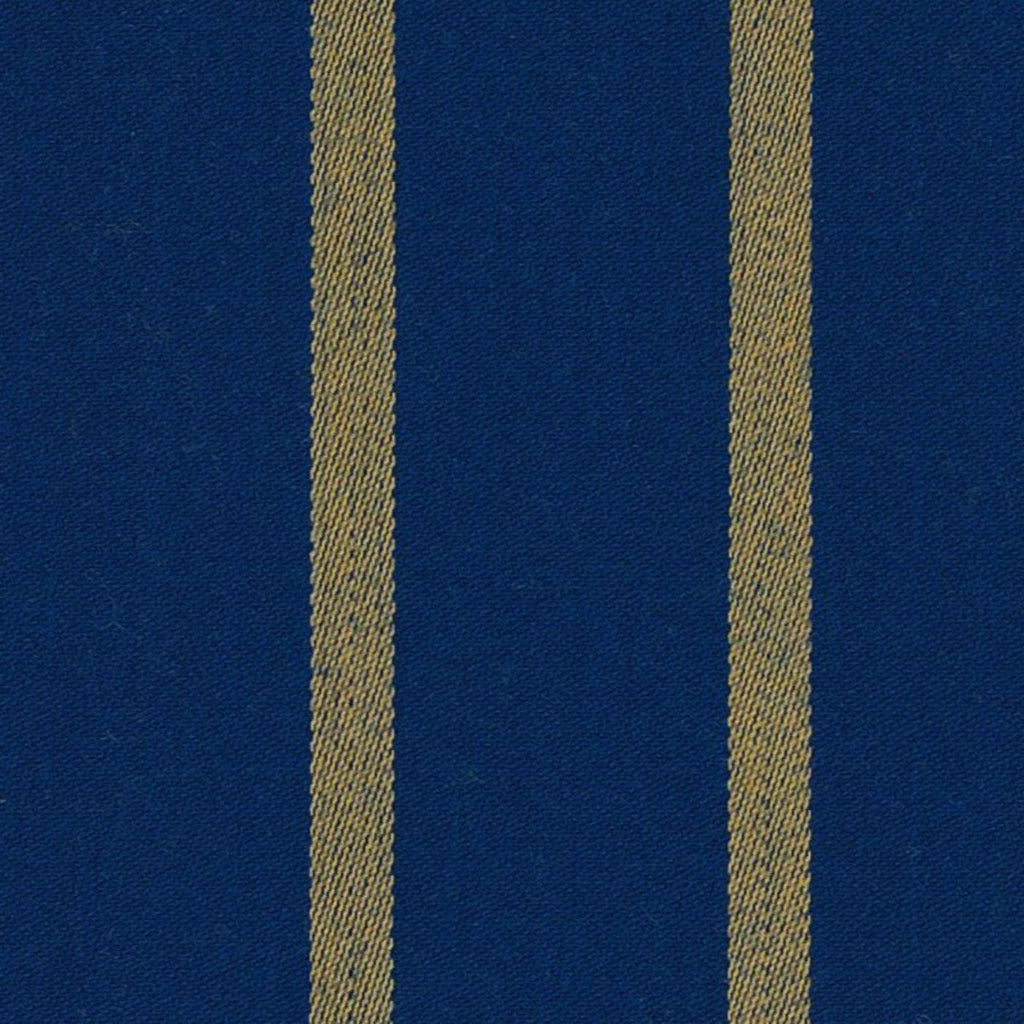 Royal Blue and Yellow Blazer Stripe Jacketing by Holland & Sherry