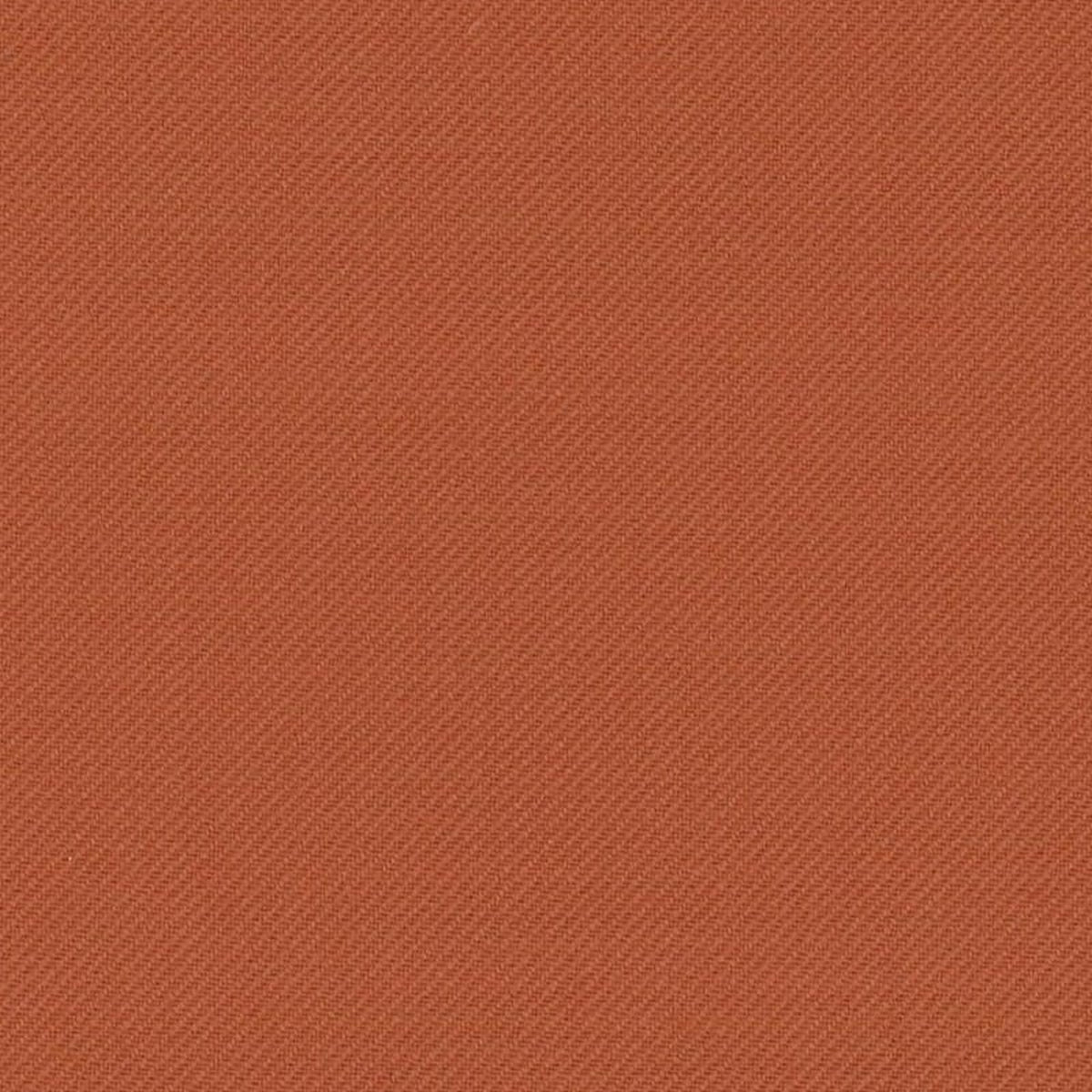 Rust Plain Twill Super 100's Summer Serge All Wool Suiting By Holland & Sherry