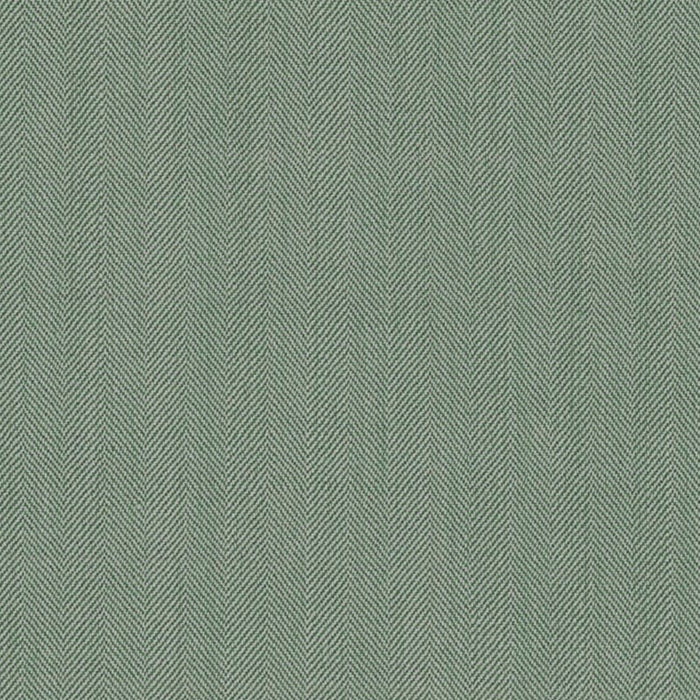 Sage Narrow Herringbone Super 100's Wool & Silk Solana Suiting By Holland & Sherry
