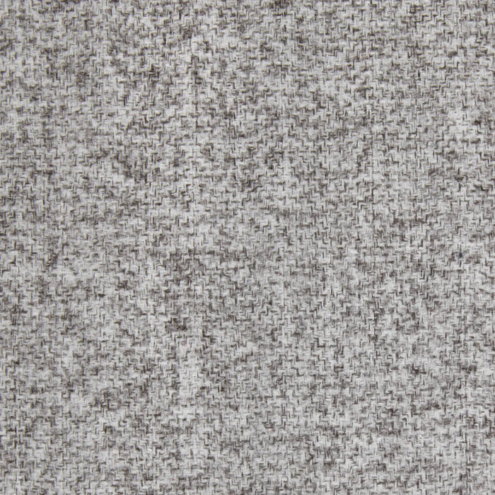 Silver Grey Muted 2cm Herringbone Polyester Upholstery Yorkshire Fabric