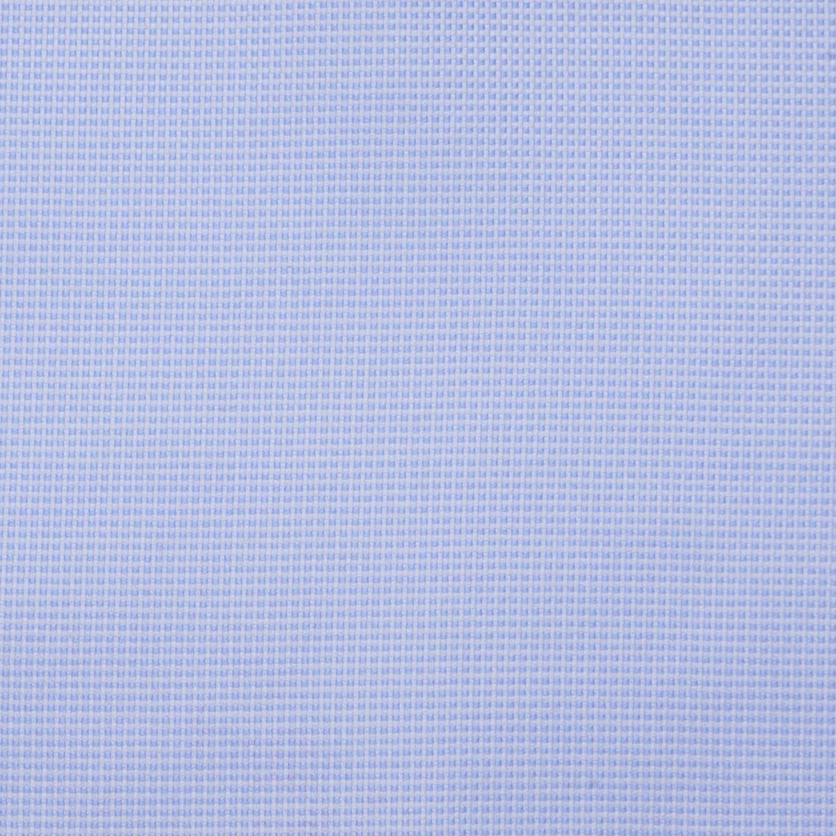 Sky Blue & White Small Box Check Cotton Shirting
