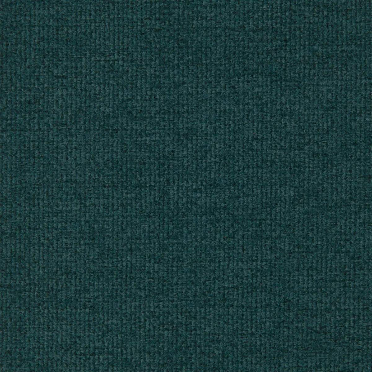Teal Plain Weave Polyester Blend Chenille Upholstery

