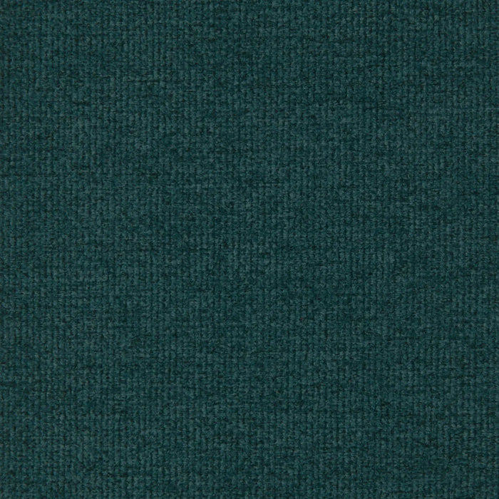 Teal Plain Weave Polyester Blend Chenille Upholstery


