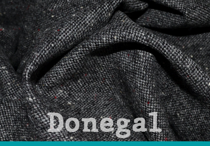 Donegal tweed cloths by Yorkshire Fabric Limited