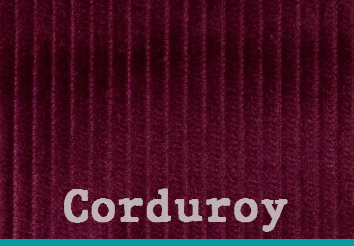 Corduroy upholstery cloths by Yorkshire Fabric Limited