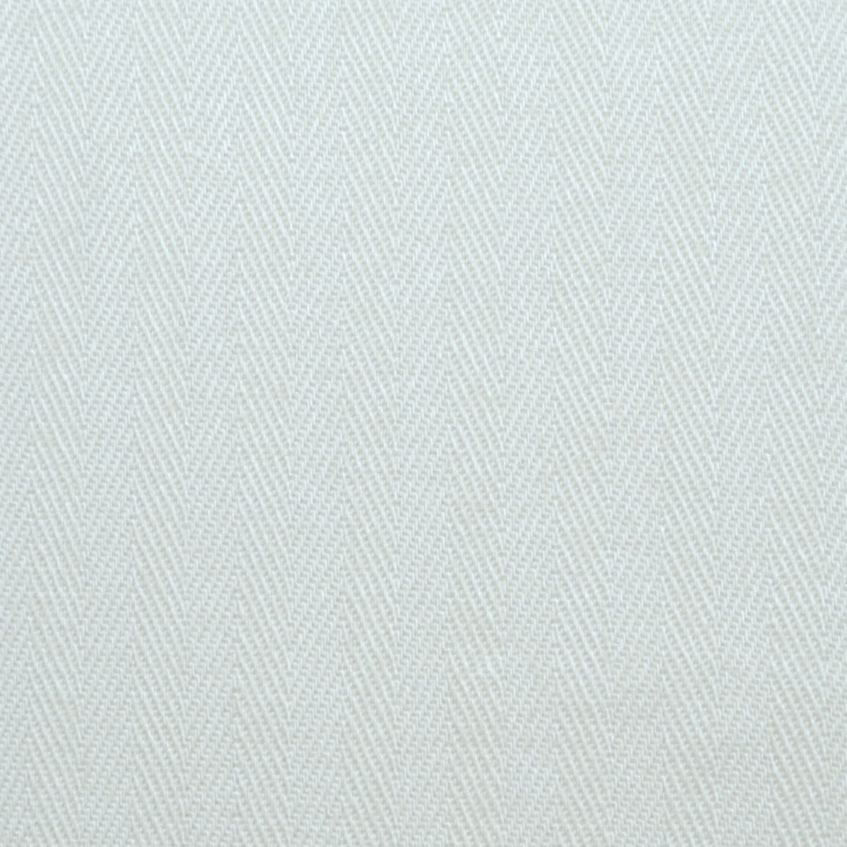 White 1/2cm Herringbone Cotton Suiting