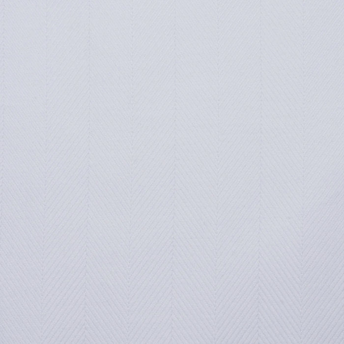 White Herringbone Cotton Shirting