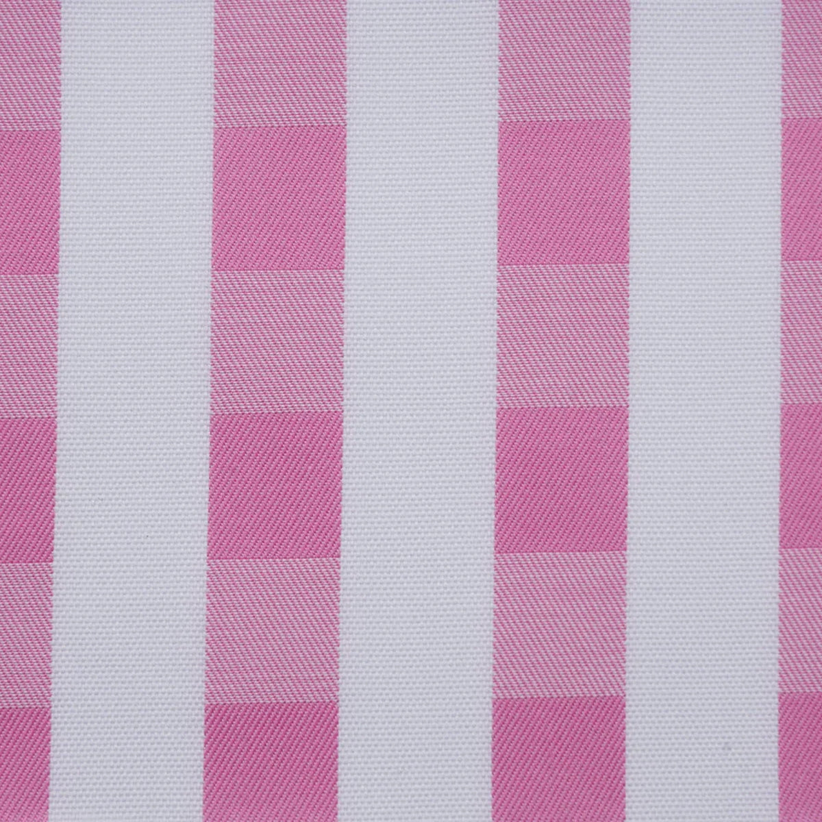 White & Pink Check Cotton Shirting