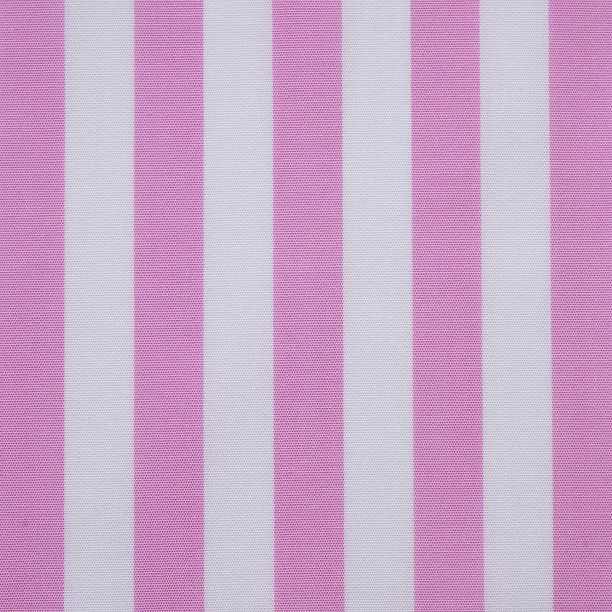 White & Pink Stripe Cotton Shirting
