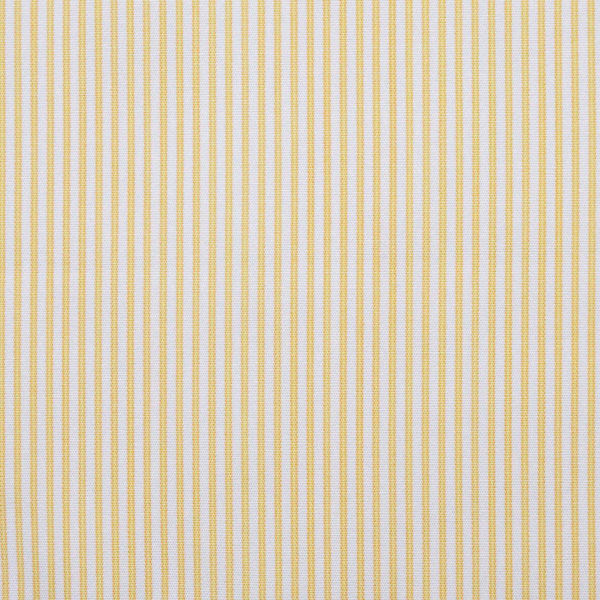 White with Yellow Stripe Cotton Shirting