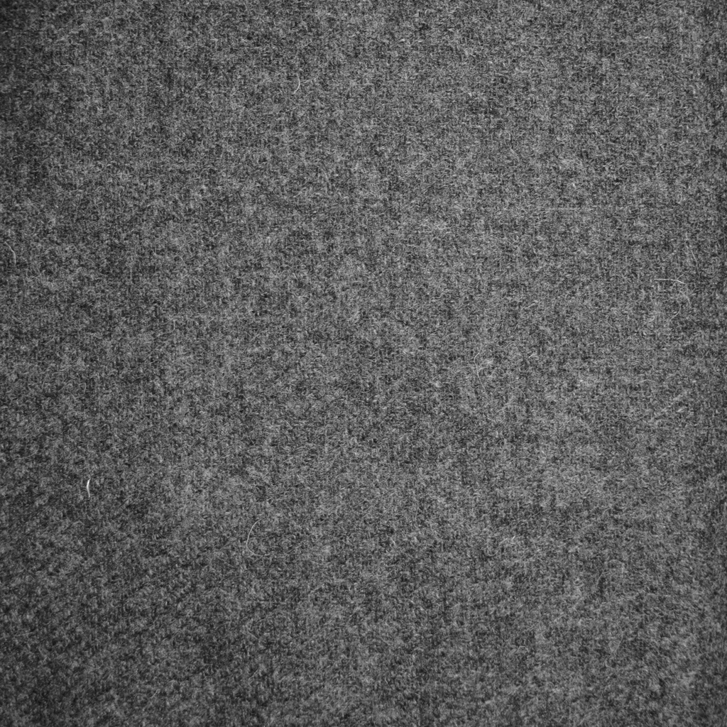 School Grey Marl Plain Shetland Tweed - 2.0 Metres