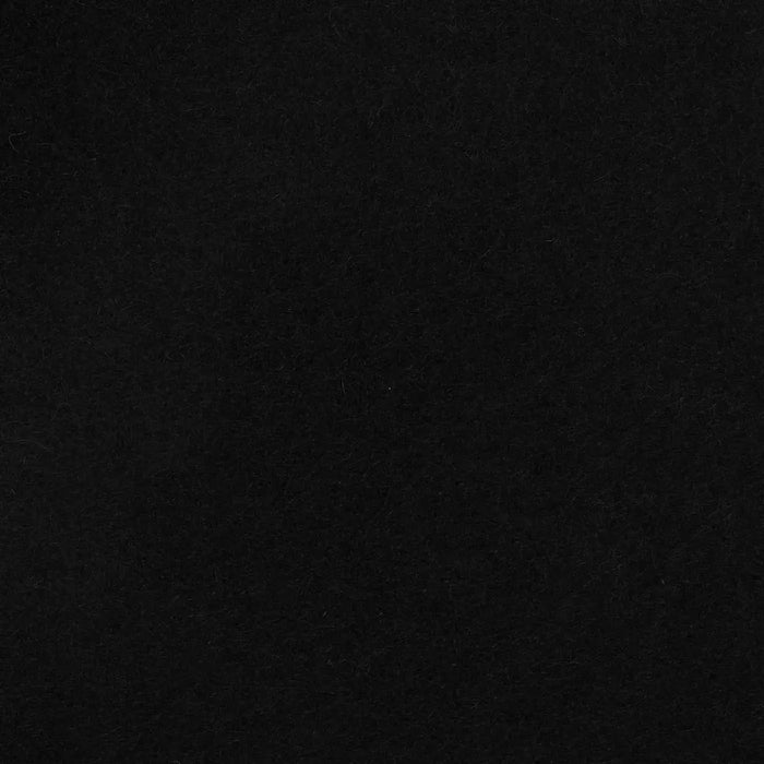 Black All Wool Melton Coating - 2.00 Metres (Copy) Yorkshire Fabric