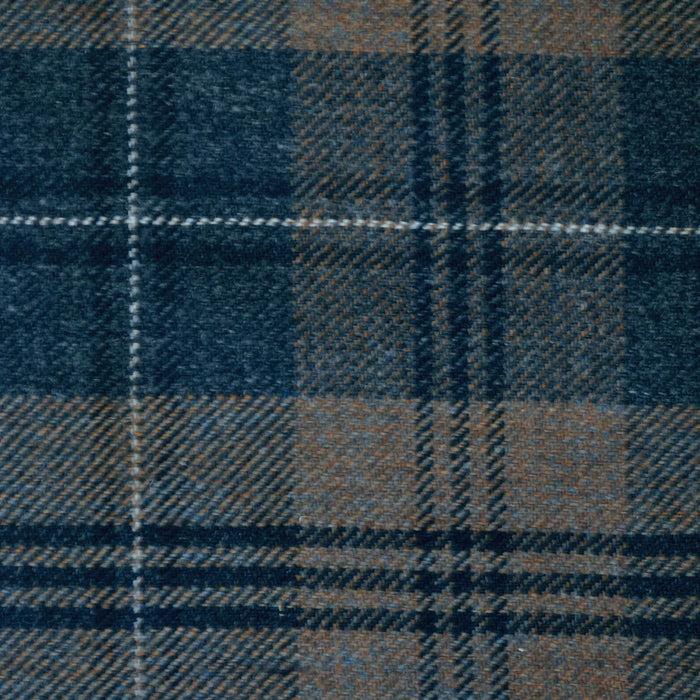 Brown & Grey with Black & White Check Tweed