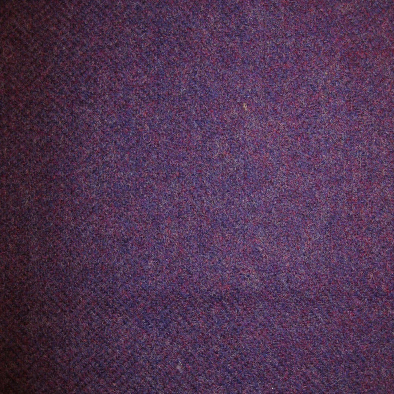 Purple Herringbone Tweed