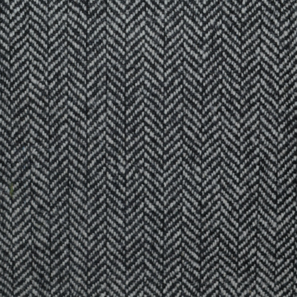 Medium Grey Herringbone Tweed