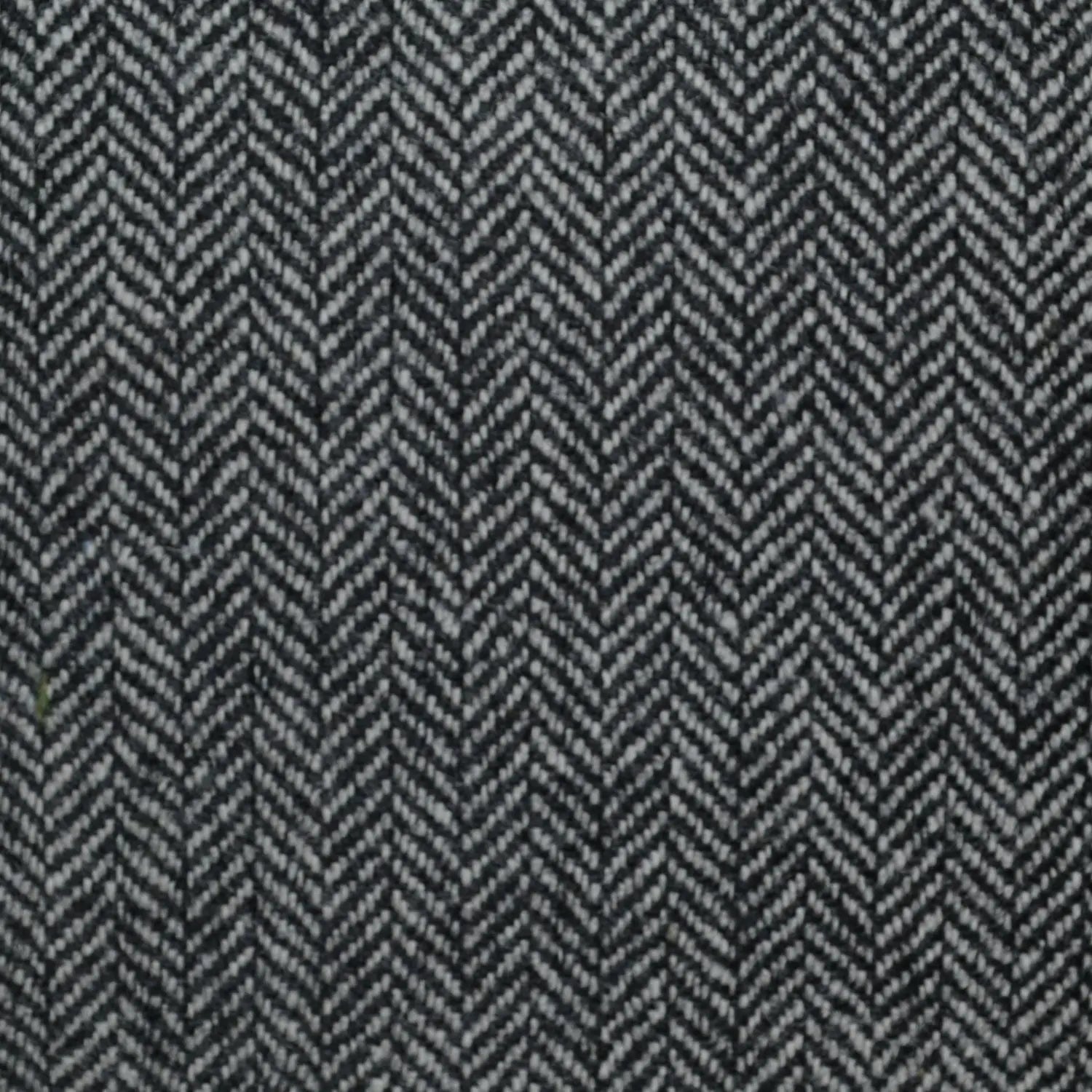 Medium Grey Herringbone Tweed - Yorkshire Fabric