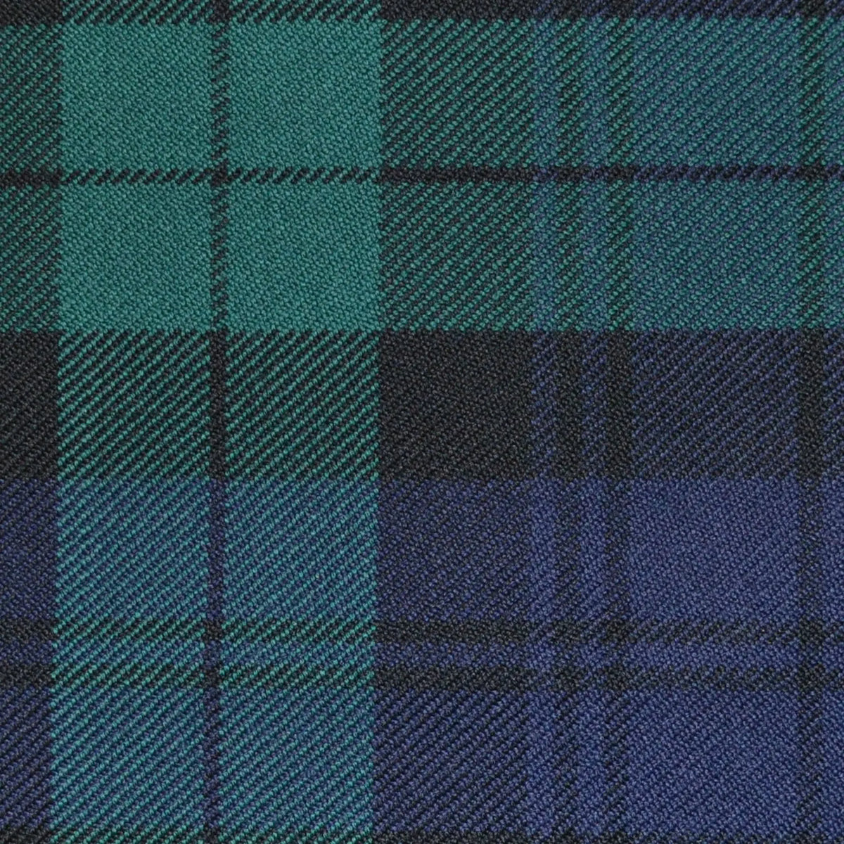 Black Watch Modern All Wool Heavy Weight Tartan