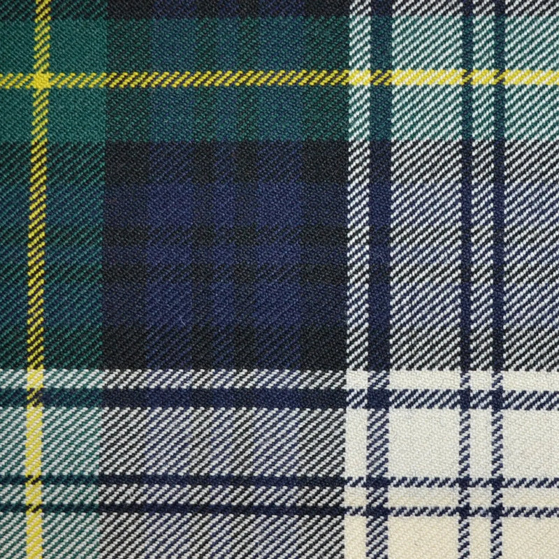 Gordon Modern Dress All Wool Heavy Weight Tartan