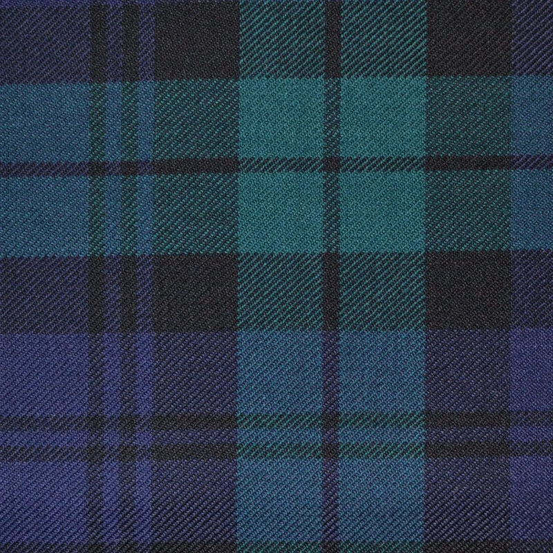 Black Watch All Wool Light Weight Tartan