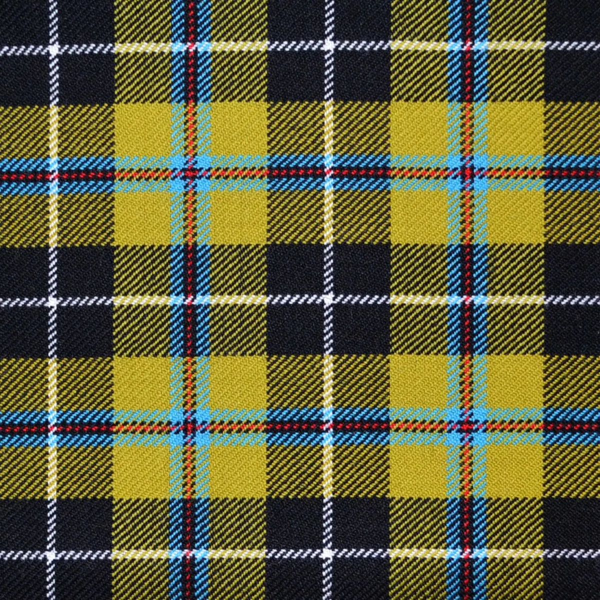 Cornish National (Saffron) All Wool Light Weight Tartan