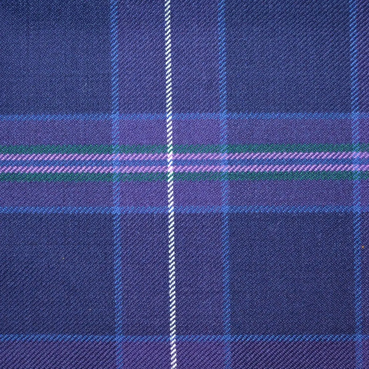 Scottish Heather All Wool Light Weight Tartan