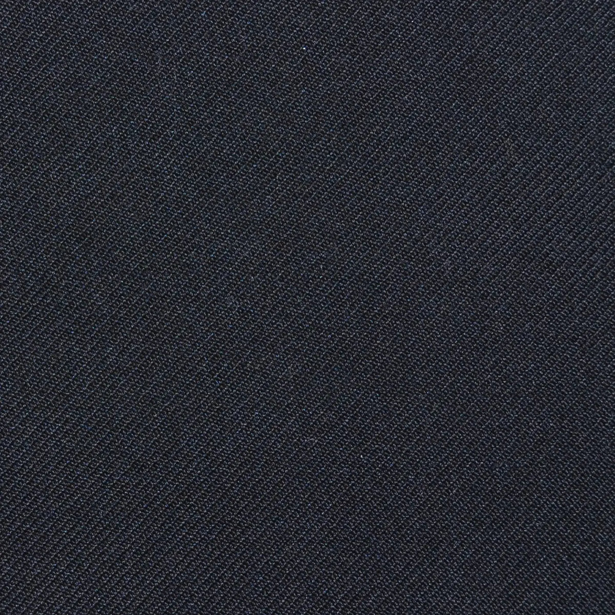 Black Twill Super 100's Wool Blend Suiting