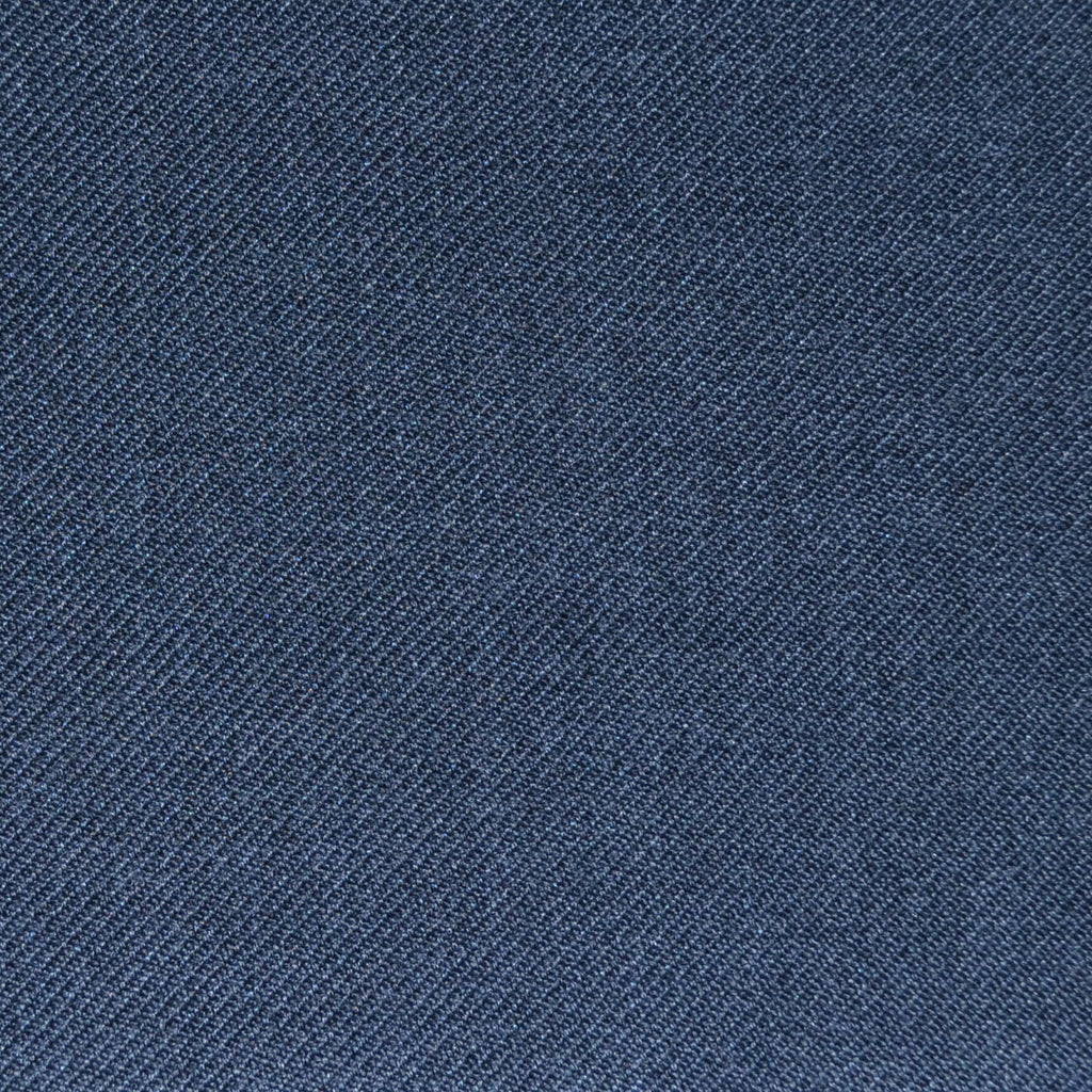Medium Grey Twill Super 100's Wool Blend Suiting
