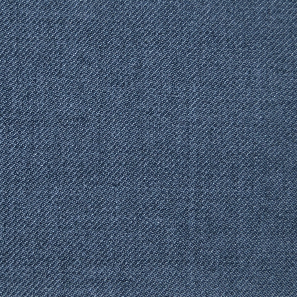 Grey Twill Super 100's Wool Blend Suiting