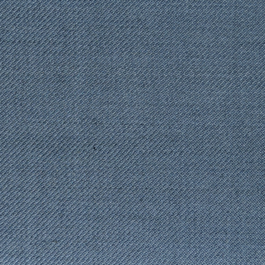 School Grey Twill Super 100's Wool Blend Suiting
