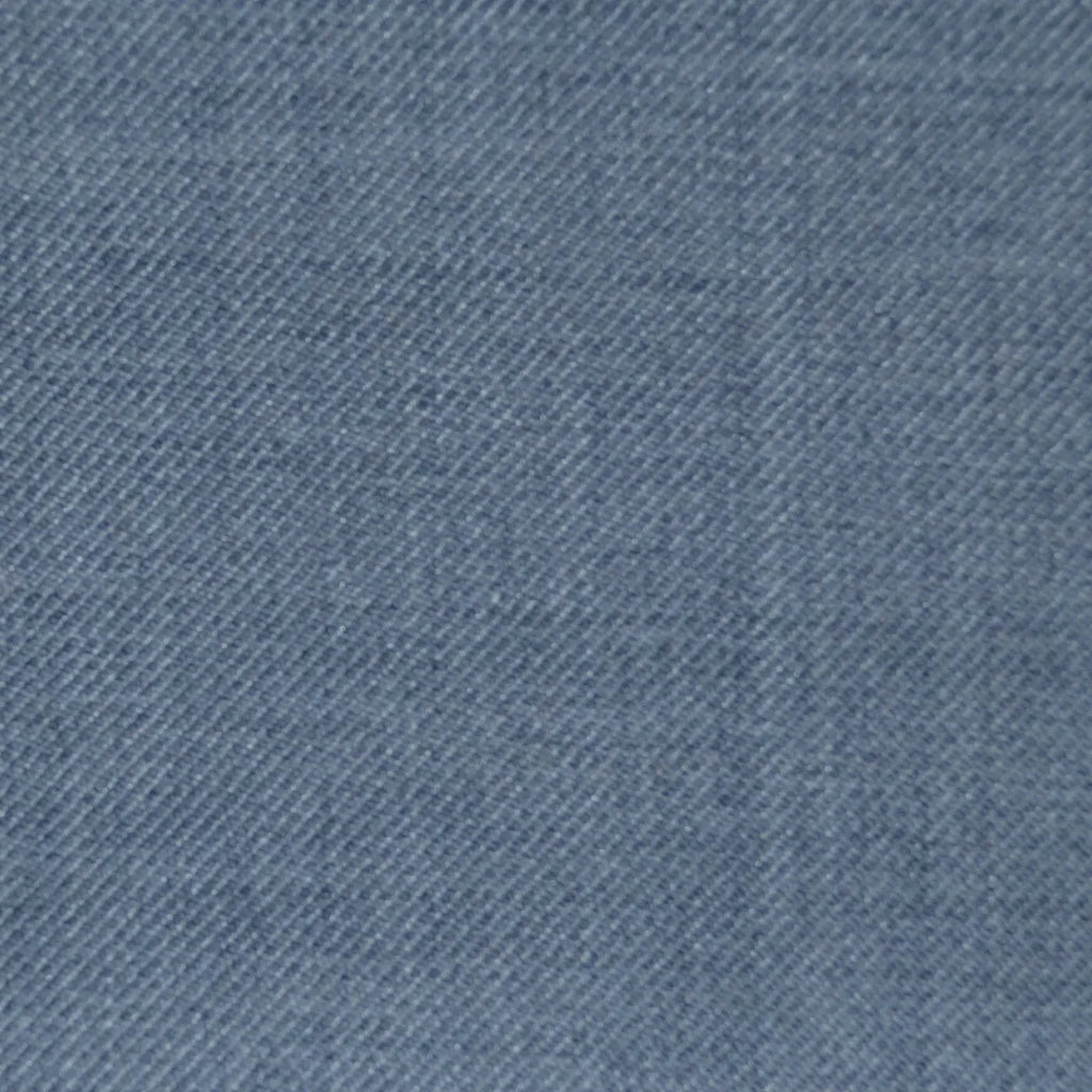 Light Grey Twill Super 100's Wool Blend Suiting