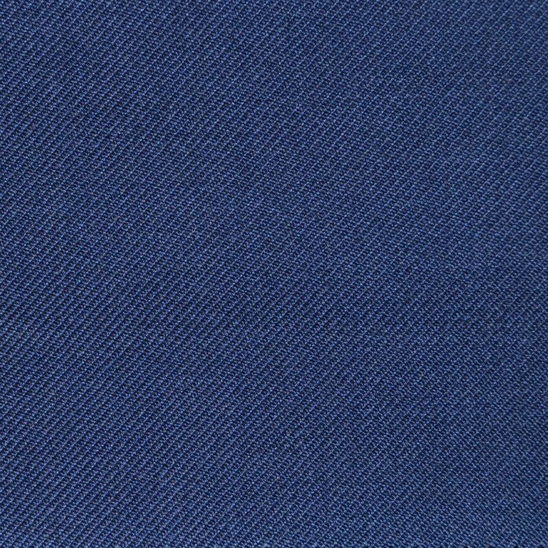 Airforce Blue Twill Super 100's Wool Blend Suiting